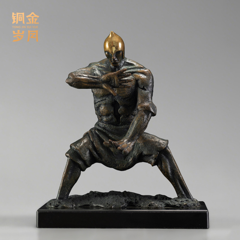 Resin Craft Workshop - PYJ Kupferkunstwerkstatt Samurai Tai Chi Figur