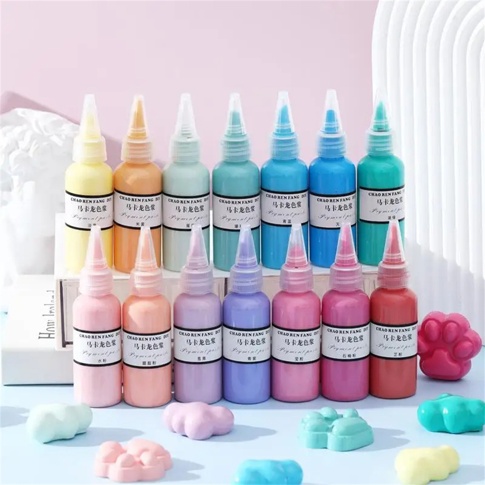 Resin Pigment Set - 50g/Glas Paste Pigment Epoxidharz UV Kleber
