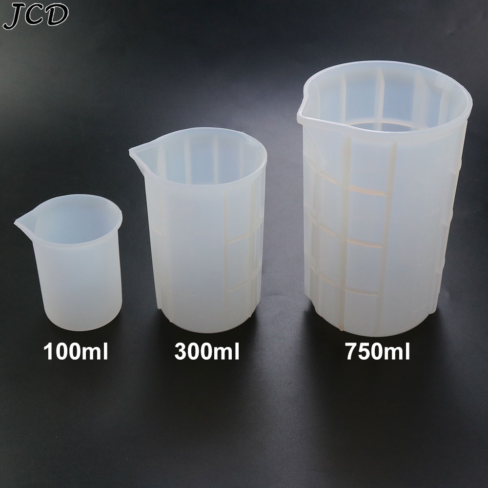 Mixing Cup Silicone - JCD 100ML/300ML/750ML Silikon Messbecher Mit Skala