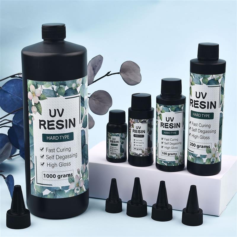 Epoxy Uv Resin Kit - Harte UV Harz Kleber Kristall Klar