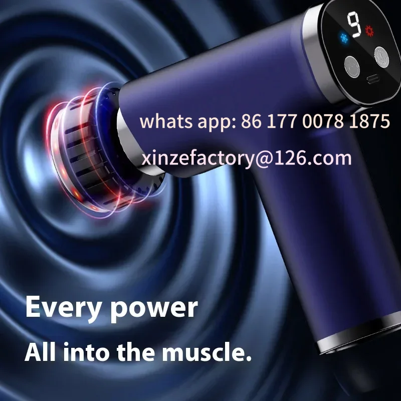 Heat Gun Small - Anpassbare elektrische Massagepistole mit Wärme- und