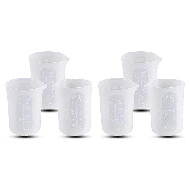 Mixing Cup Silicone - DT19-250 ml Silikon-Messbecher für die Harzherstellung,