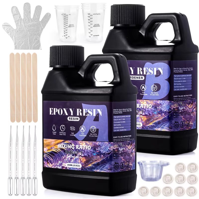 Resin Jewelry Kit - Easy Mix 1:1 Epoxidharz-Set, kristallklar, keine