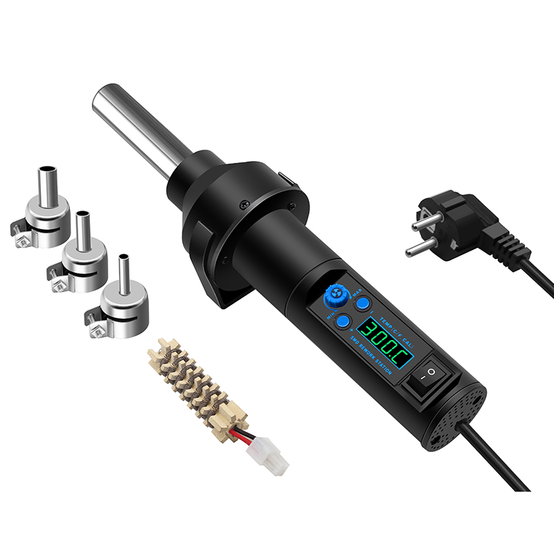 Heat Gun Small - 8032D Heißluftpistole Elektrische Digitalanzeige Temperatur Einstellbar