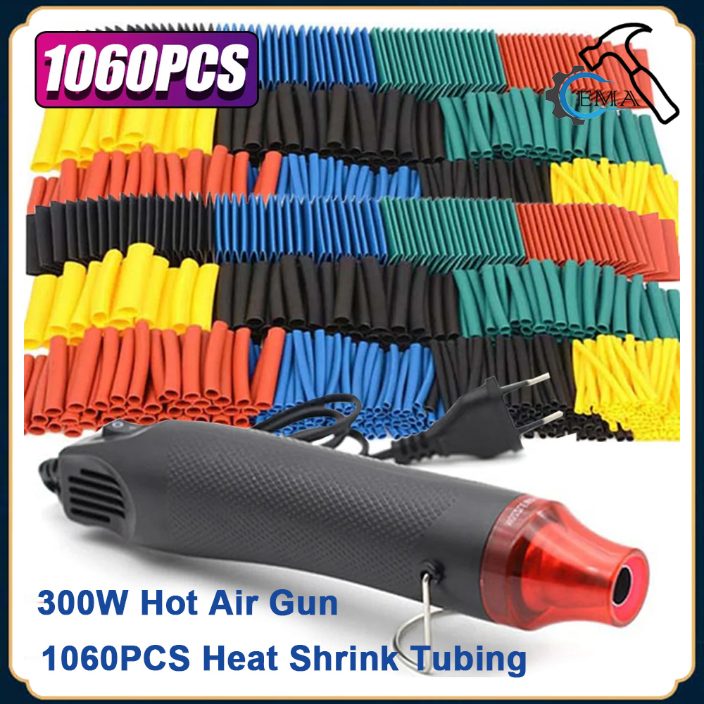 Heat Gun Small - 2:1 Schrumpfdraht-Schrumpfschlauch, Drahtverbindungs-Abdeckungsschutz mit 300 W