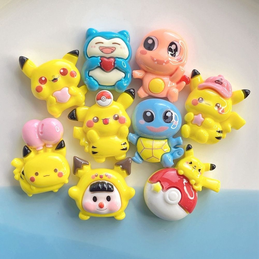 Resin Crafts Diy - Neue DIY-Bastelmaterialien für Cartoon-Pokémon, Harz-Accessoires, kleine
