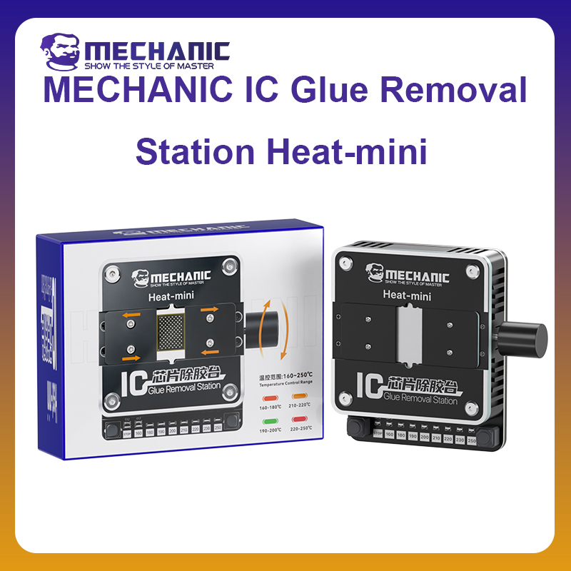 Heat Gun Small - MECHANIC OFFICIAL IC-Klebstoffentfernungsstation 160-250 ℃ Einstellbares
