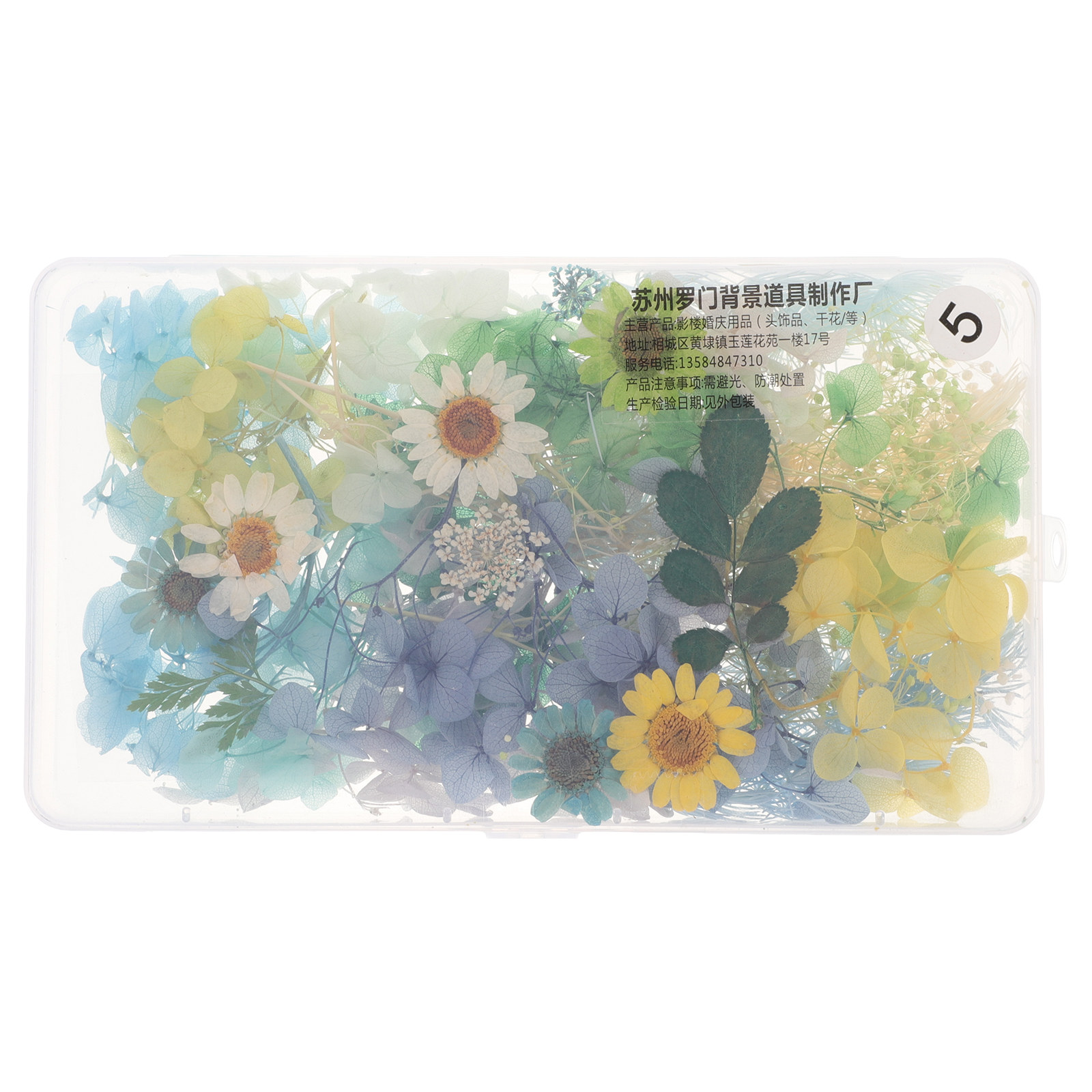 Resin Craft Kit - DIY Braut-Haarschmuck-Set mit Trockenblumen, Gepresste Blumen