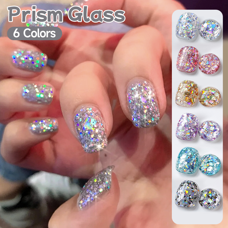 Resin Glitter Pack - UR SUGAR 6-teiliges Chunky Glitter Gel