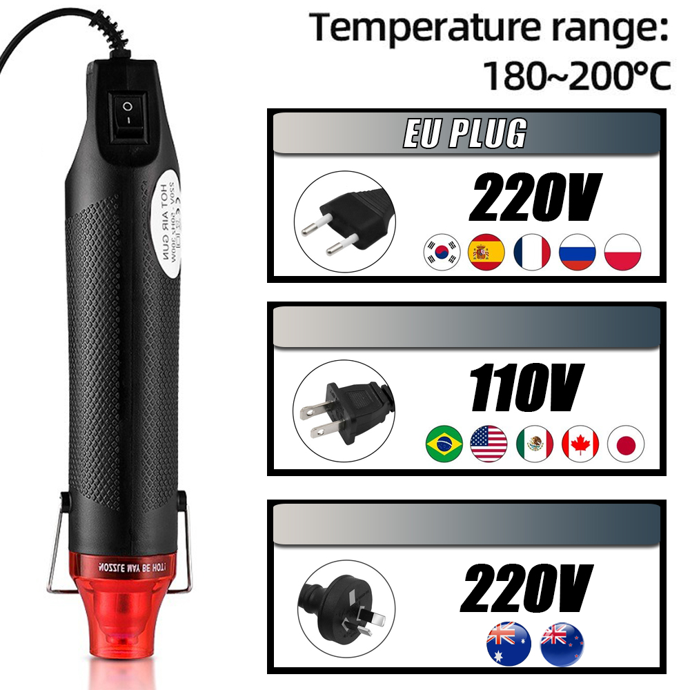 Heat Gun Small - 300 W Heißluftpistole, tragbare Mini-Heizung für