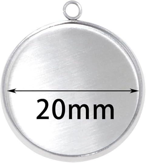20 Stück Edelstahl-Rohlinge mi – Resin Crafts Diy Bewertung und Preis
