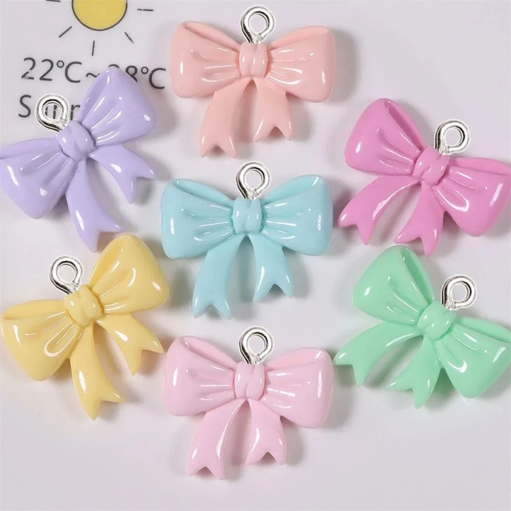 10 Stück bonbonfarbene Schleif – Resin Crafts Diy Bewertung und Preis
