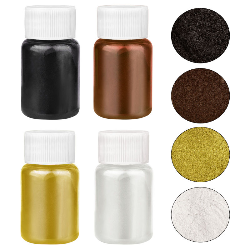 4 Farben/Set Perlglanzpulver H – Resin Pigment Set Bewertung und Preis