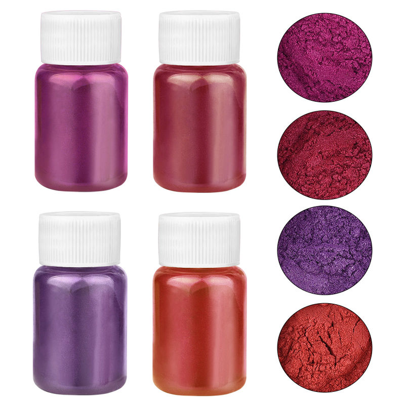 4 Farben/Set Perlglanzpulver H – Resin Pigment Set Bewertung und Preis