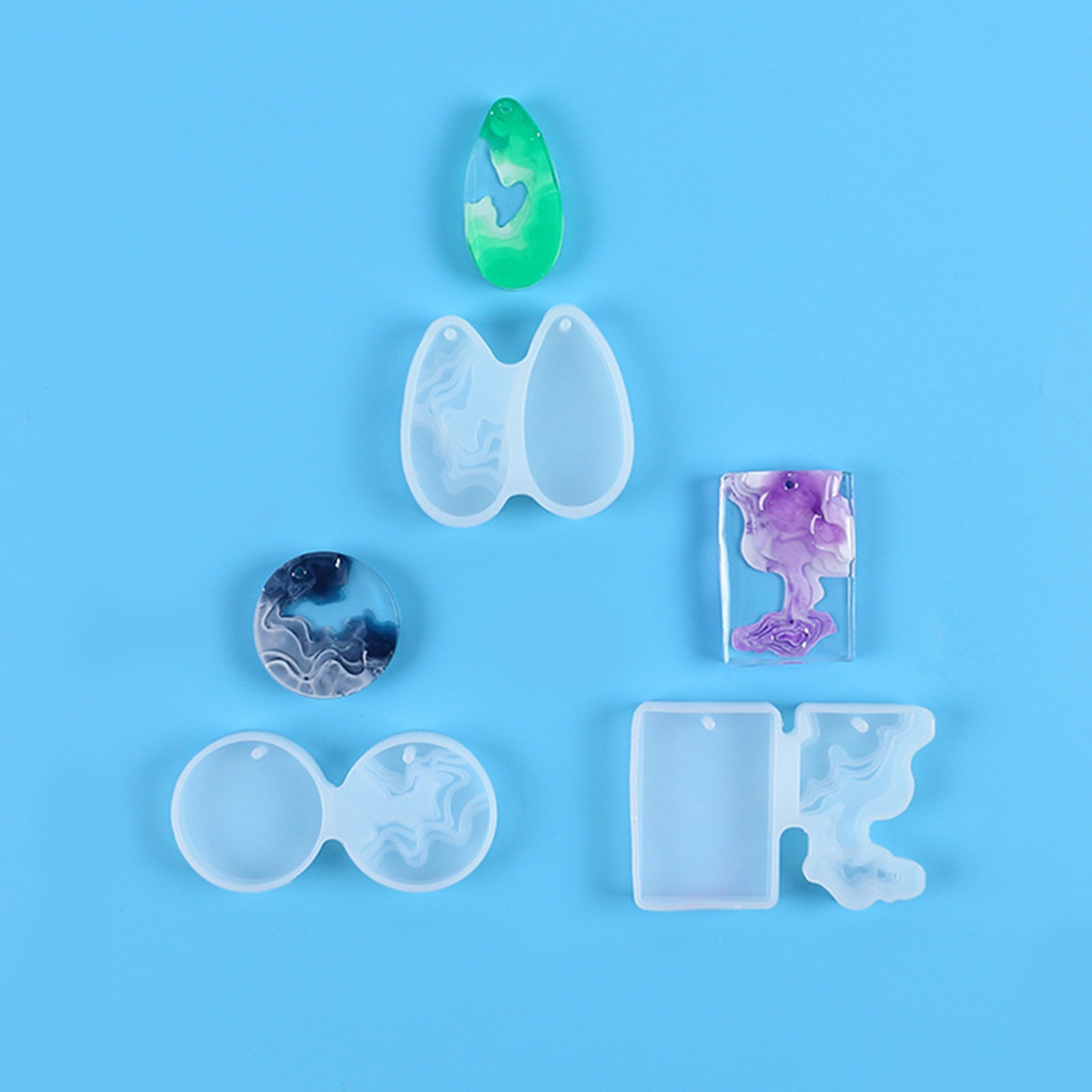 3-teiliges DIY Kristallformen- – Geode Mold Silicone Bewertung und Preis