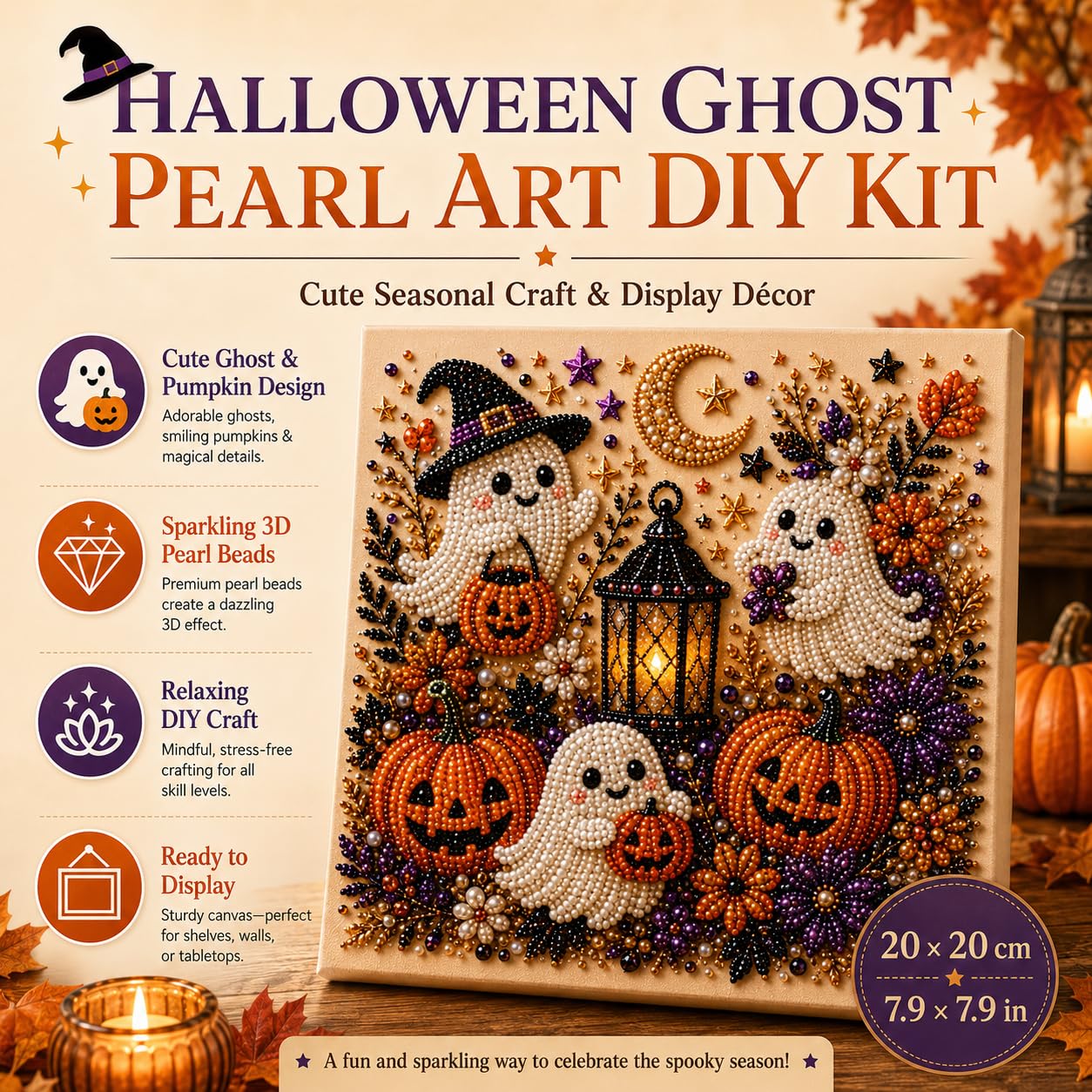 Halloween Geister-Perlen-Kunst – Resin Craft Kit Bewertung und Preis