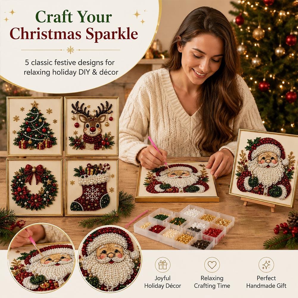 Weihnachtsmann Perlen-Kunst DI – Resin Craft Kit Bewertung und Preis
