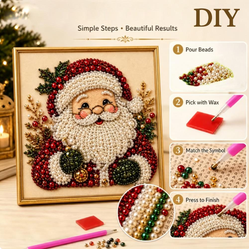 Weihnachtsmann Perlen-Kunst DI – Resin Craft Kit Bewertung und Preis