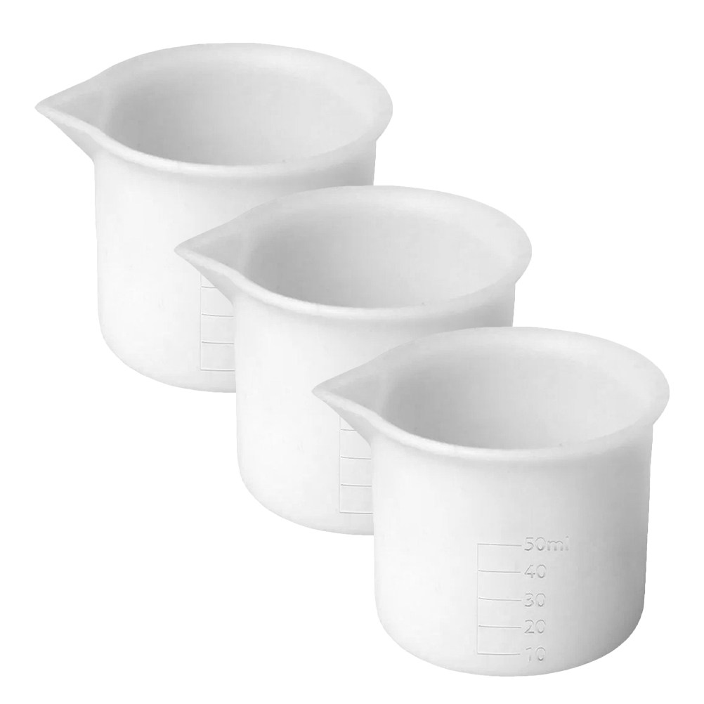 3 Stück 50ml Silikon-Messbeche – Mixing Cup Silicone Bewertung und Preis