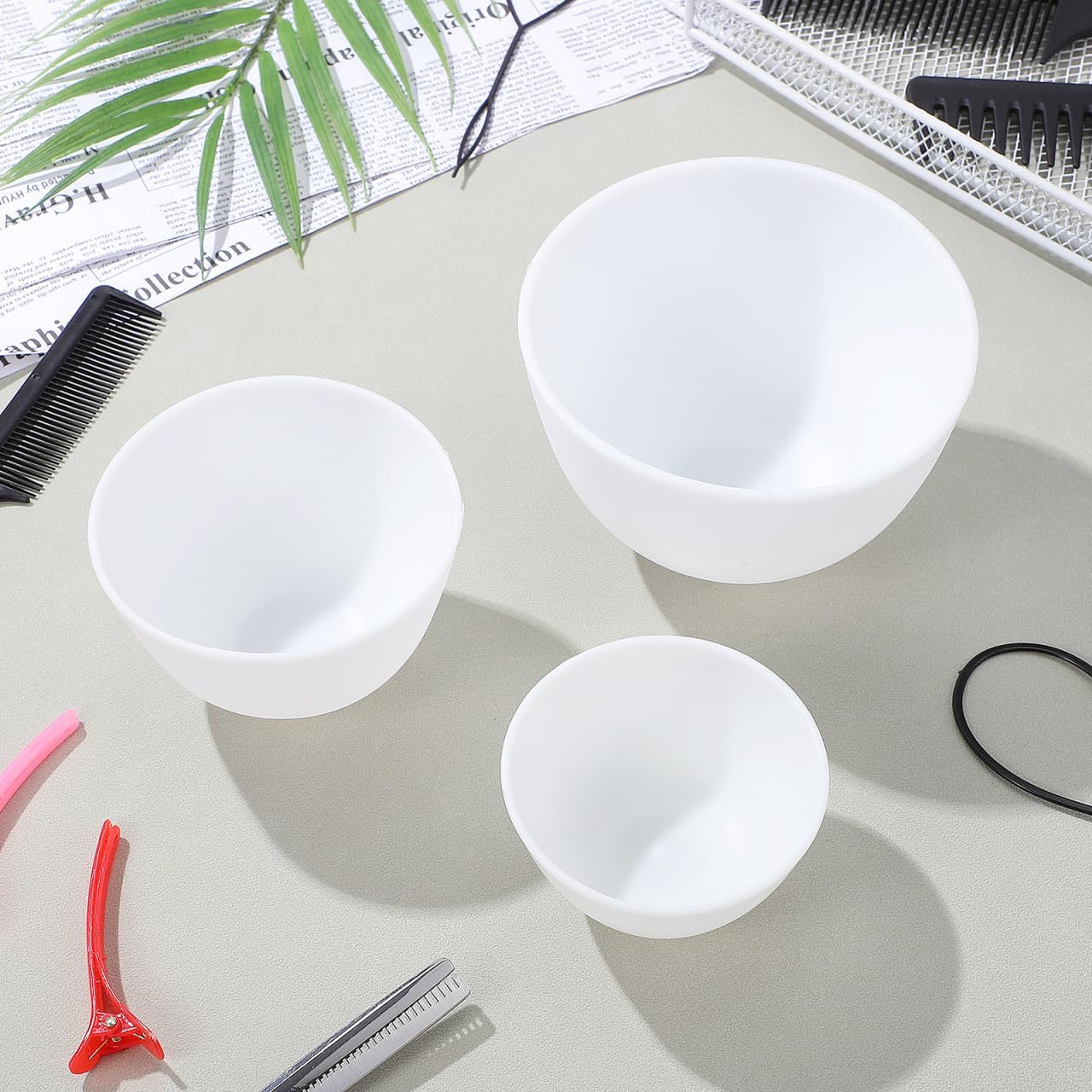 3-teiliges Silikon-Schüssel-Se – Mixing Cup Silicone Bewertung und Preis