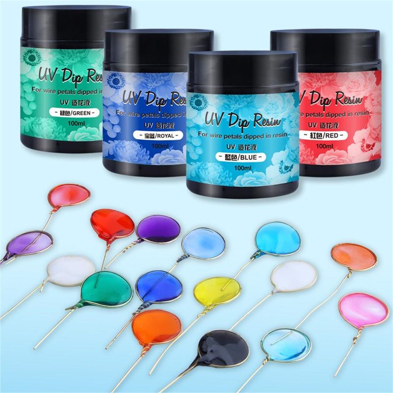 40/100ml UV-Dip-Harz hoch tran – Flower Preservation Resin Bewertung und Preis
