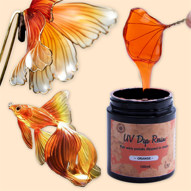 40/100ml UV-Dip-Harz hoch tran – Flower Preservation Resin Bewertung und Preis