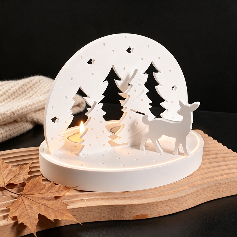 Weihnachts-Elch-Teelichthalter – Silicone Mold Tray Bewertung und Preis