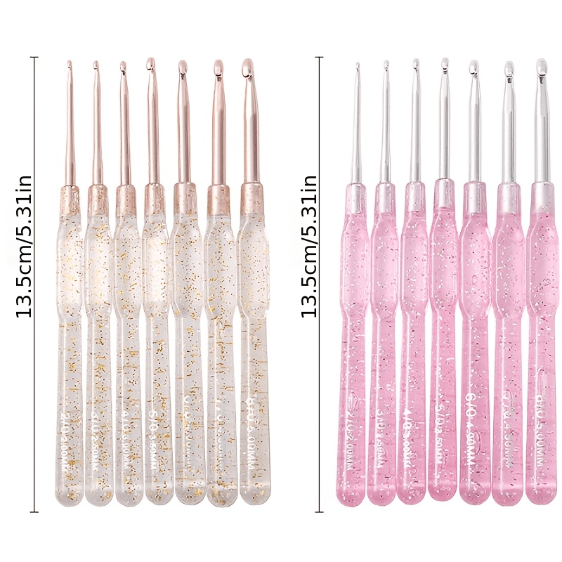 Glitzer-Harz-Häkelnadel-Set au – Resin Glitter Pack Bewertung und Preis