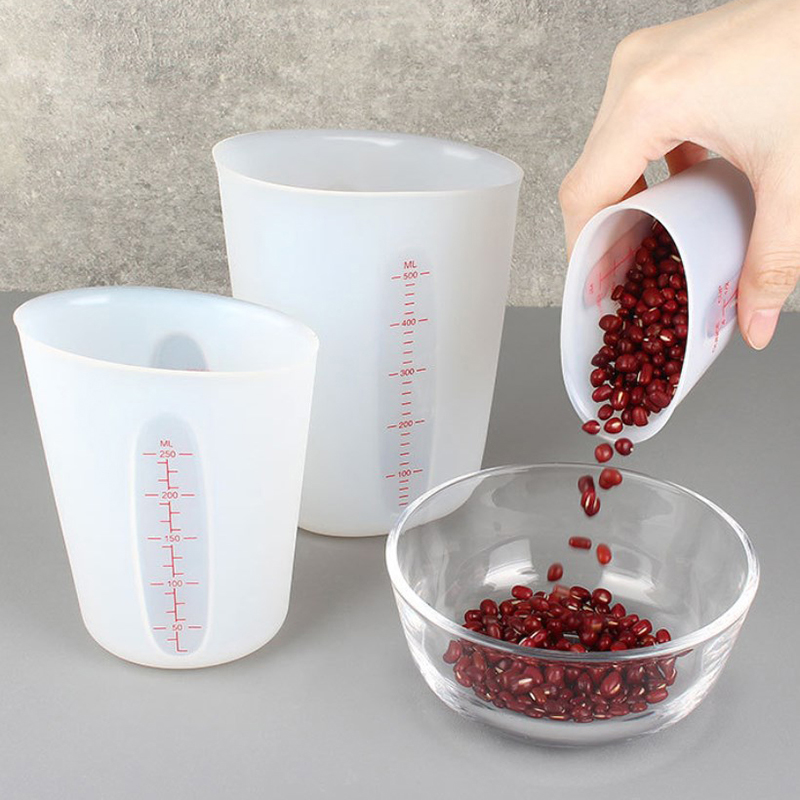 125/250/500 ml Silikon Messbec – Mixing Cup Silicone Bewertung und Preis