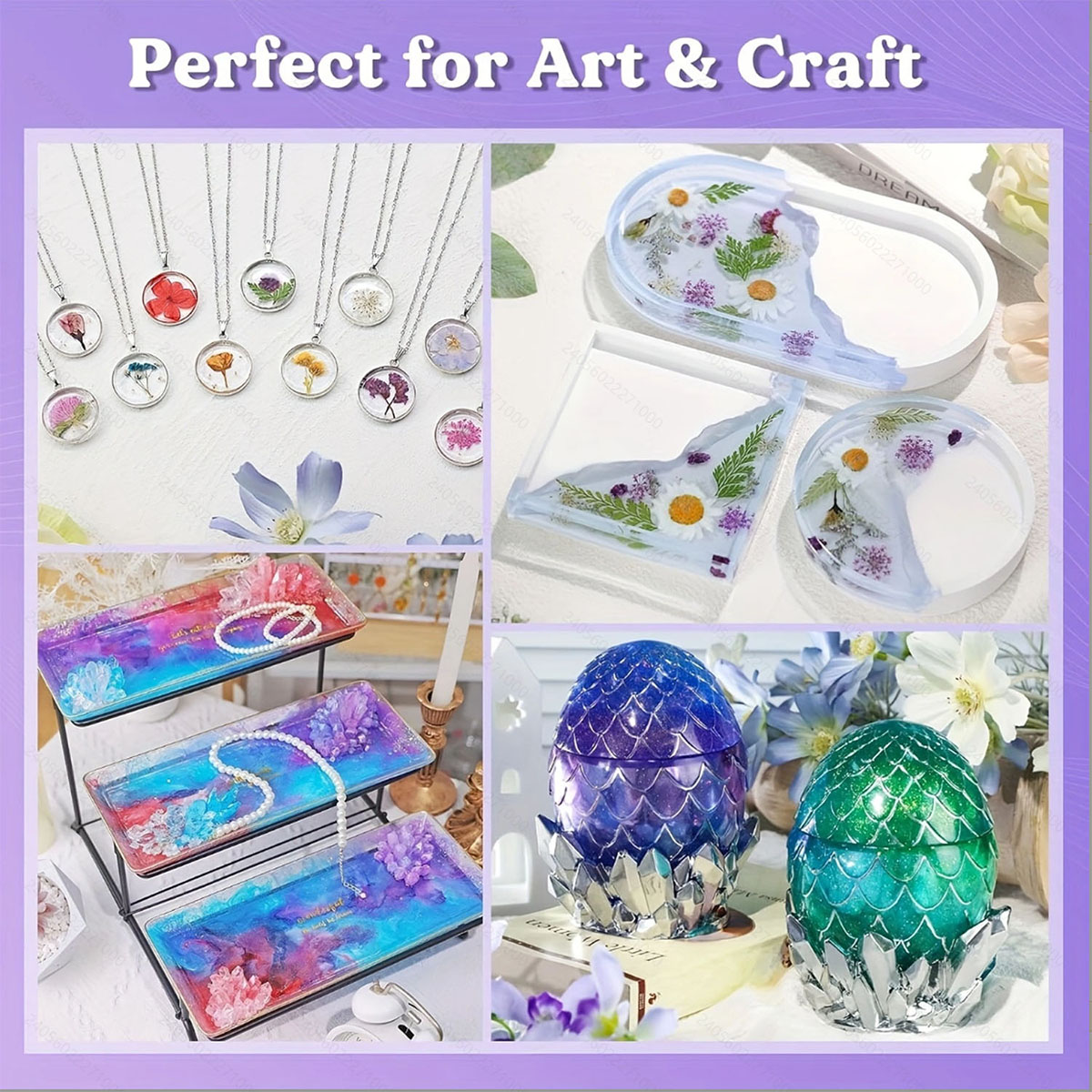 125 ml/250 ml kristallklares G – Resin Jewelry Kit Bewertung und Preis