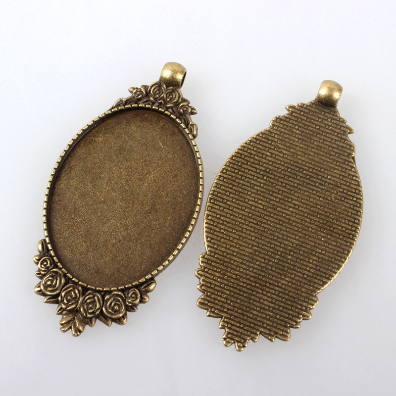 10 Stück Vintage-Stil Legierun – Bezels Set Pendant Bewertung und Preis