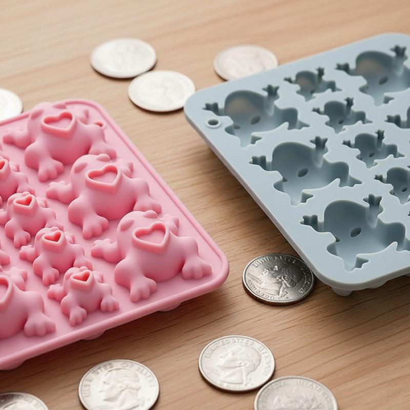Frosch-Silikonform, Froschform – Silicone Mold Tray Bewertung und Preis