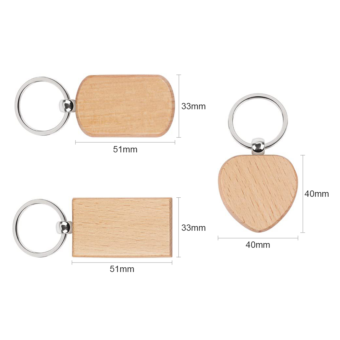 20 Stück Unbehandelte Holz-Sch – Wood Ring Blank Bewertung und Preis