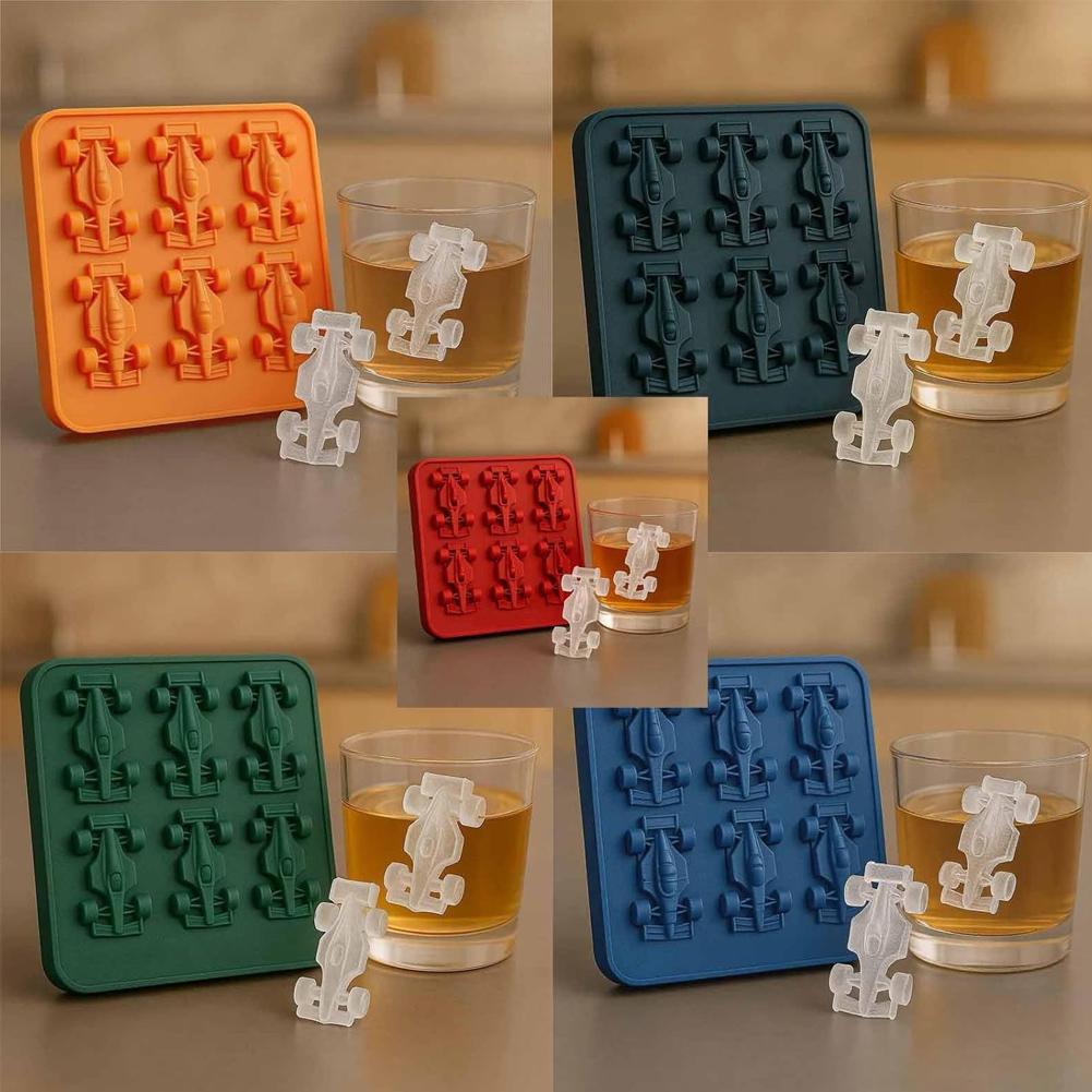 Formel 3D-Rennwagen-Eisform, S – Silicone Mold Tray Bewertung und Preis