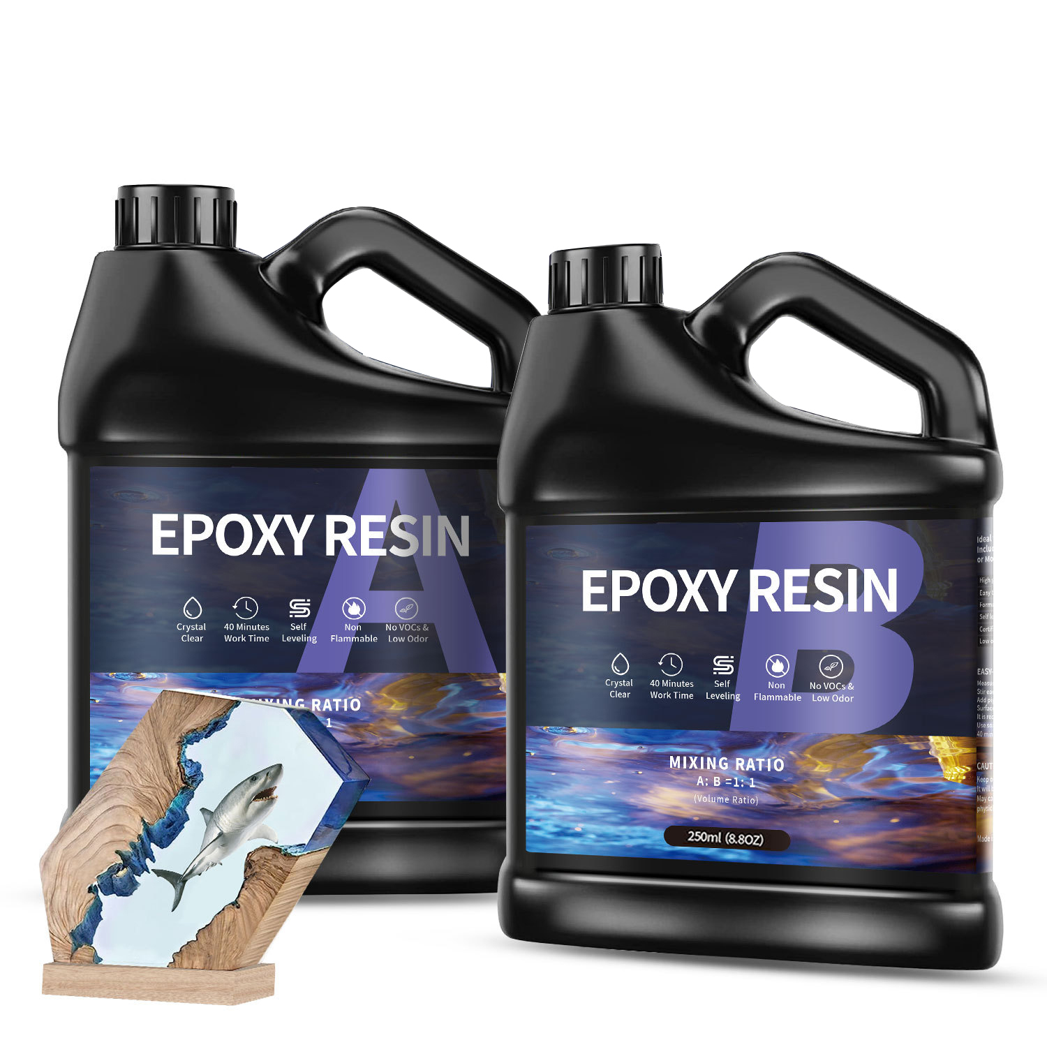 500g/1000g AB Epoxidharz Klebe – Epoxy Uv Resin Kit Bewertung und Preis