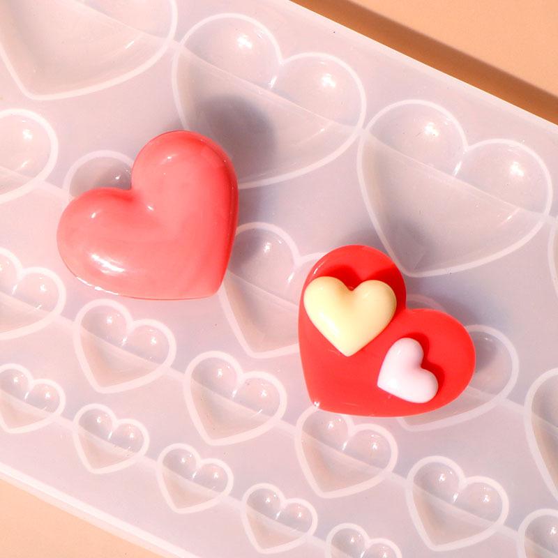 Silikonform in Herzform, Anhän – Resin Craft Workshop Bewertung und Preis