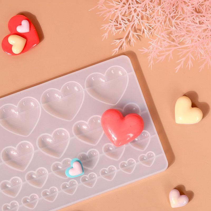 Silikonform in Herzform, Anhän – Resin Craft Workshop Bewertung und Preis