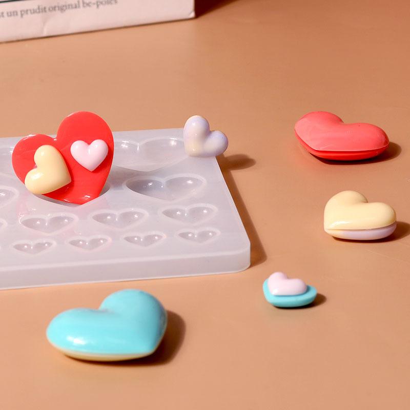 Silikonform in Herzform, Anhän – Resin Craft Workshop Bewertung und Preis