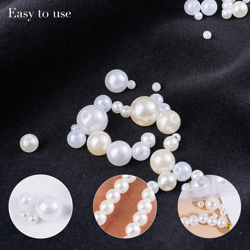 800 stücke Künstliche Faux Per – Resin Jewelry Kit Bewertung und Preis