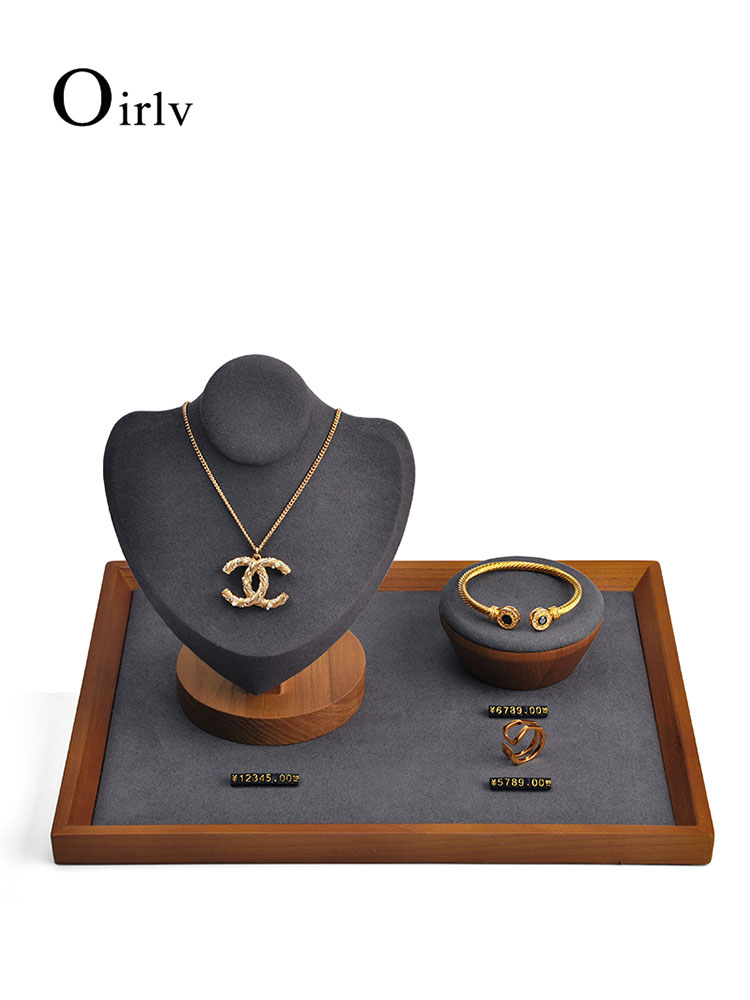 Oirlv Schmuck-Display-Tablett  – Wood Ring Blank Bewertung und Preis
