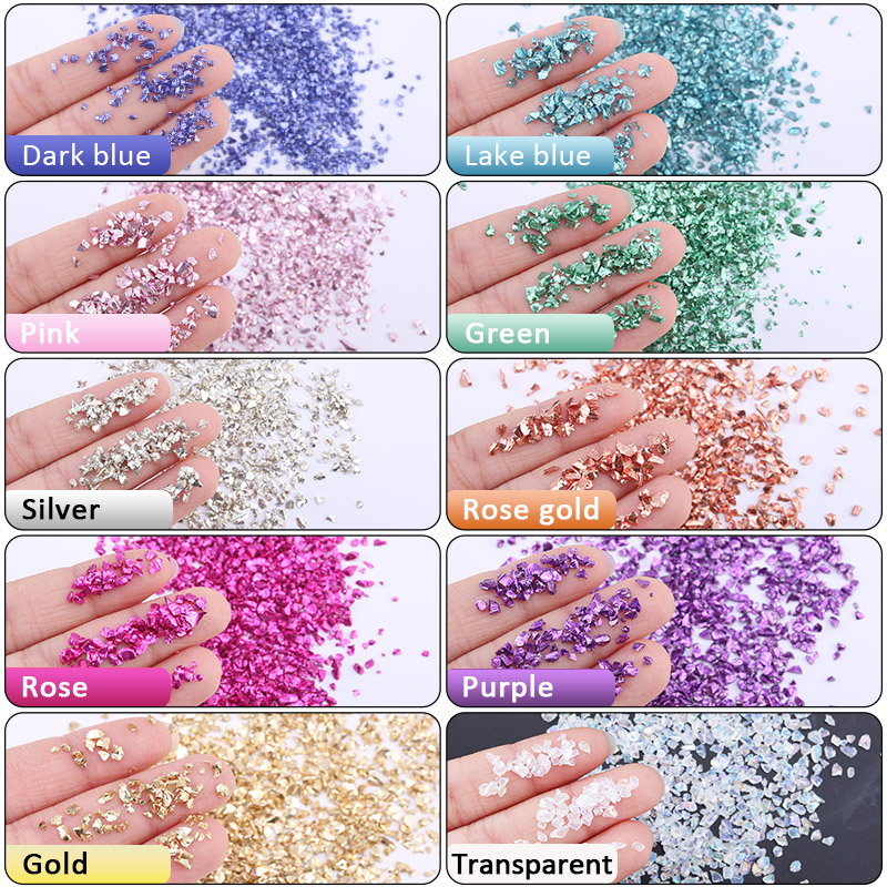 Epoxidharz bunter metallischer – Gold Foil Flakes Bewertung und Preis