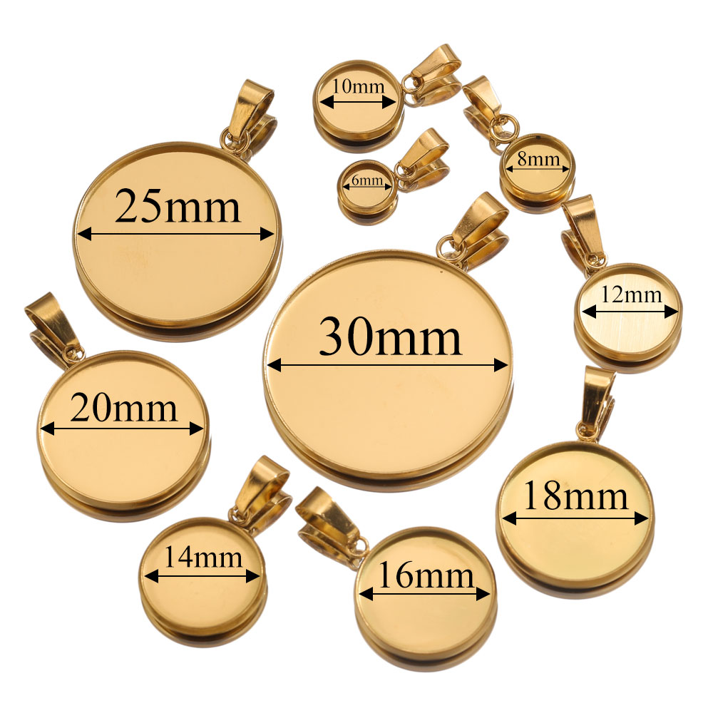 10 Stück Edelstahl Gold Anhäng – Resin Craft Projects Bewertung und Preis