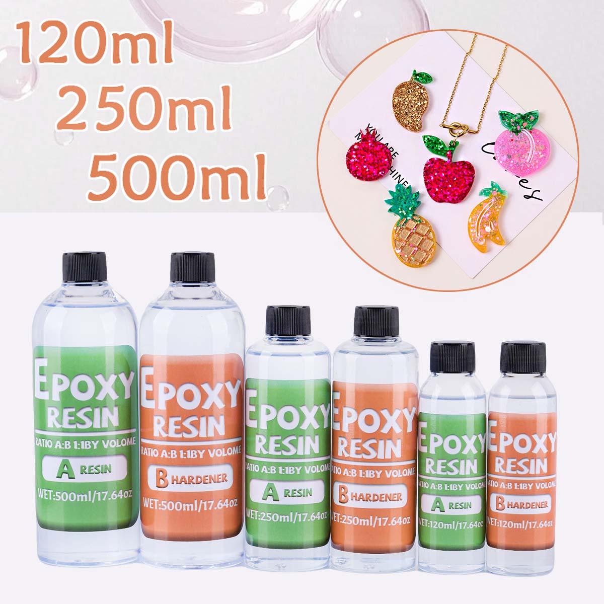 1:1 AB-Harz-Epoxid-Kleber-Set, – Resin Jewelry Kit Bewertung und Preis