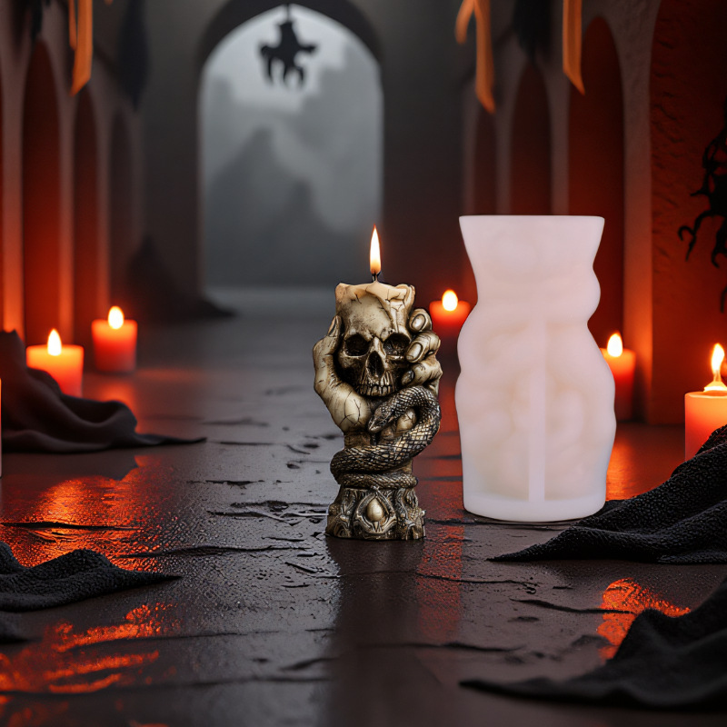 Halloween Schädel Aroma Kerze  – Resin Craft Workshop Bewertung und Preis