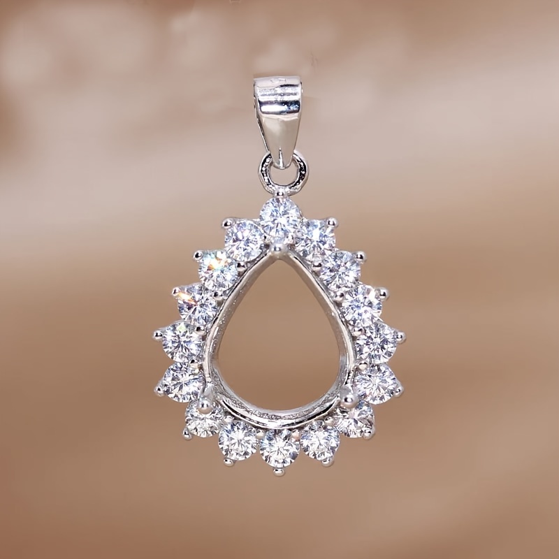 1 Stück Rose Golden Silvery Te – Bezels Set Pendant Bewertung und Preis