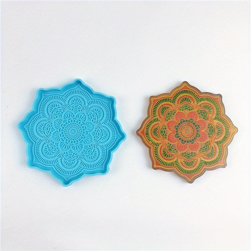 Mandala Untersetzer Silikonfor – Silicone Mold Tray Bewertung und Preis
