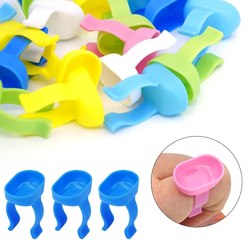 100 stücke Dental Mischen Fing – Mixing Cup Silicone Bewertung und Preis