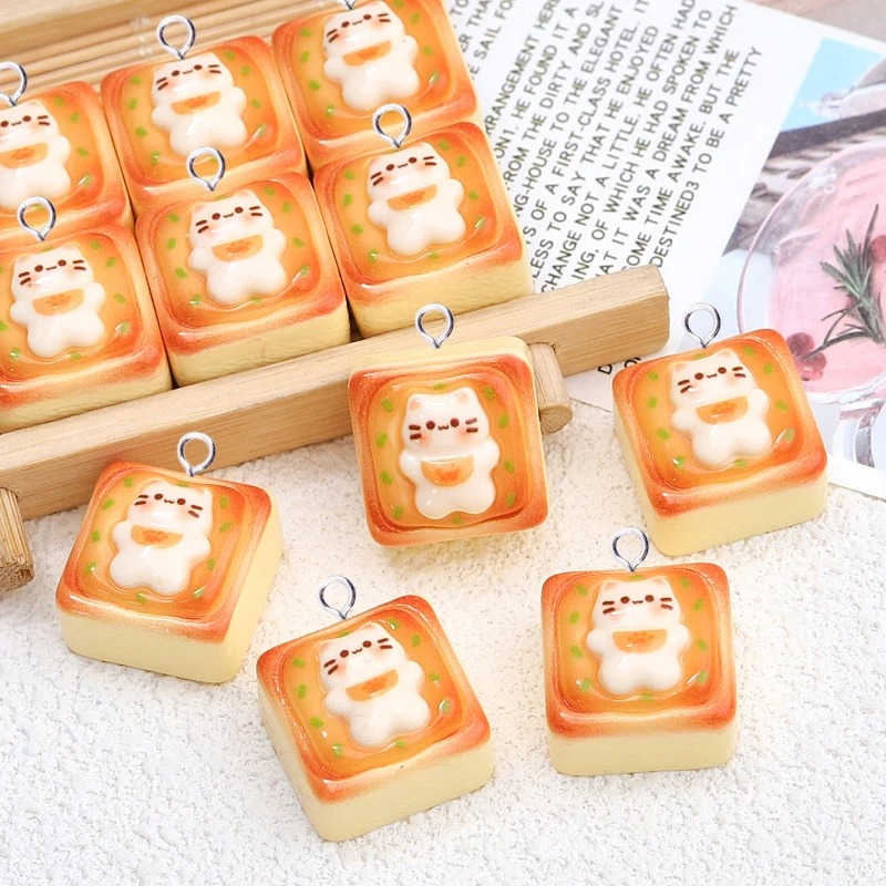 10 Stück Kawaii Katzen-Toast-B – Resin Craft Projects Bewertung und Preis
