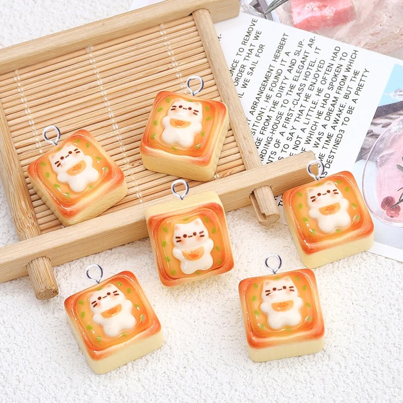 10 Stück Kawaii Katzen-Toast-B – Resin Craft Projects Bewertung und Preis