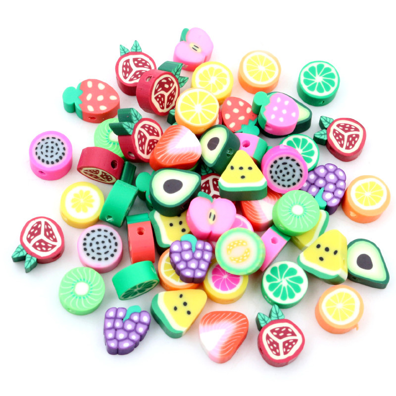 50pcs 10mm Mixed Farben Obst B – Flower Preservation Resin Bewertung und Preis